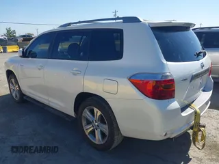 2008 Toyota Highlander Sport z VIN JTEDS43A082028979, wystawiony jako IAAI lot #42312859 z przebiegiem Nie podano mil oraz . Historia ofert i sprzedaży dostępna na DreamBid. Obrazek 3.