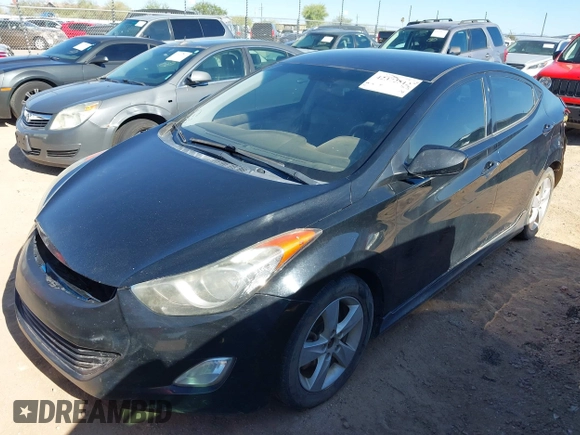 2013 Hyundai Elantra Limited z VIN 5NPDH4AE9DH294907, wystawiony jako IAAI lot #42372512 z przebiegiem 155 534 mil mil oraz . Historia ofert i sprzedaży dostępna na DreamBid. Obrazek 2.