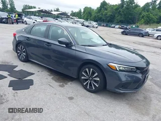 2022 Honda Civic EX с VIN 2HGFE1F78NH326834, выставлен на аукционе IAAI как лот 42350700 с пробегом 39 655 миль миль и . История ставок и продаж доступна на DreamBid. Изображение 1.