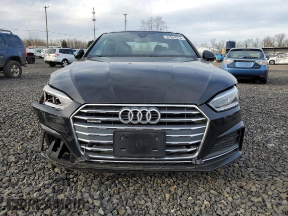 2019 Audi A5 Premium Plus with VIN WAUTNAF59KA007501, listed as a Copart auction lot 42559375 with Not Provided miles and Salvage Title. Bid and sale history available at DreamBid. Image 5.