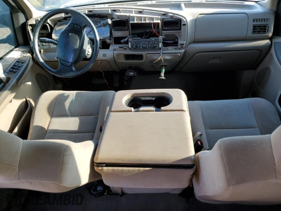 2002 Ford F-250 XL with VIN 1FTNW20F22ED02464, listed as a Copart auction lot 55028785 with Not provided miles and Salvage title. Bid and sale history available at DreamBid. Image 8.