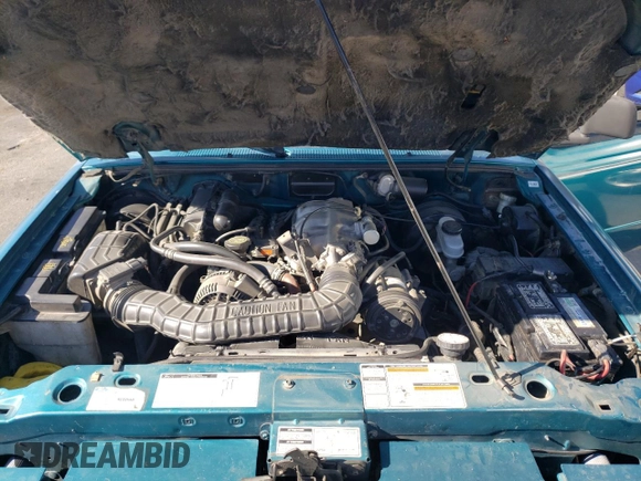 1993 Ford Ranger XLT with VIN 1FTDR15X3PPA91687, listed as a Copart auction lot 75474584 with 71,610 mi miles and Salvage Title. Bid and sale history available at DreamBid. Image 11.