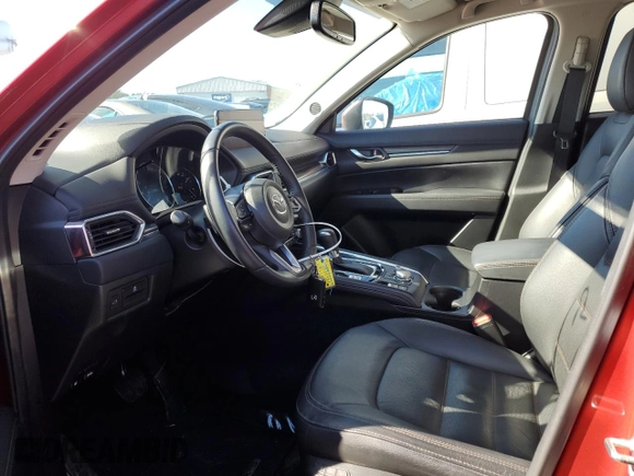 2022 Mazda CX-5 S Premium Plus with VIN JM3KFBEM8N0539513, listed as a Copart auction lot 49634785 with 14,760 mi miles and Salvage Title. Bid and sale history available at carsss.com. Image 7.