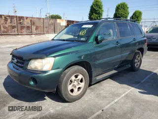 2002 Toyota Highlander z VIN JTEGD21A020022889, wystawiony jako Copart lot #61271405 z przebiegiem 197 300 mil mil oraz Czysty tytuł • Clean title. Historia ofert i sprzedaży dostępna na DreamBid. Obrazek 1.