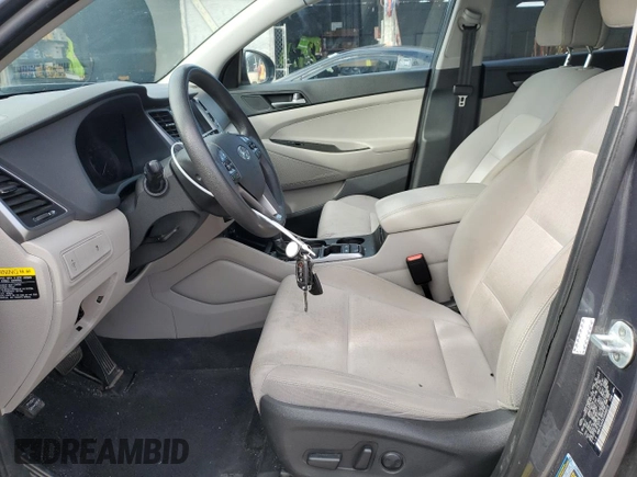 2018 Hyundai Tucson SEL with VIN KM8J3CA49JU646819, listed as a Copart auction lot 44552045 with 93,549 mi miles and Salvage title. Bid and sale history available at DreamBid. Image 7.