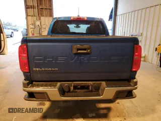 2022 Chevrolet Colorado 2WD Work Truck with VIN 1GCGSBEA0N1320488, listed as a Copart auction lot 51706655 with 65,119 mi miles and Salvage title. Bid and sale history available at DreamBid. Image 6.
