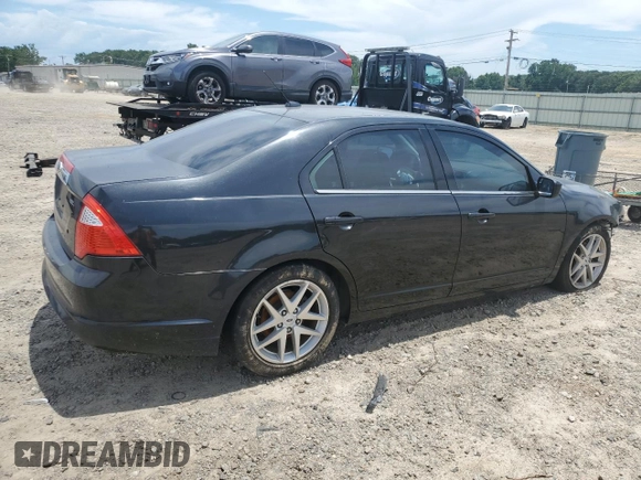 2012 Ford Fusion SEL with VIN 3FAHP0JA9CR232709, listed as a Copart auction lot 63460785 with 187,263 mi miles and Salvage title. Bid and sale history available at DreamBid. Image 3.