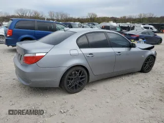 2006 BMW 5 Series 550i with VIN WBANB53526CP02300, listed as a Copart auction lot 80084714 with Not Provided miles and Salvage Title. Bid and sale history available at DreamBid. Image 3.
