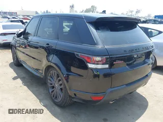 2016 Land Rover Range Rover Sport HSE z VIN SALWS2PF3GA110077, wystawiony jako IAAI lot #42470958 z przebiegiem 86 015 mil mil oraz . Historia ofert i sprzedaży dostępna na DreamBid. Obrazek 3.