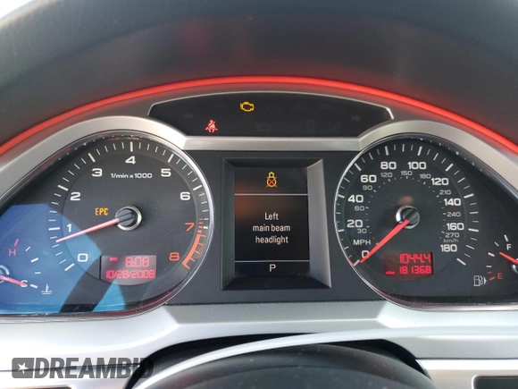 2009 Audi A6 Premium Plus z VIN WAUSG74FX9N055953, wystawiony jako Copart lot #56008245 z przebiegiem 181 368 mil mil oraz Szkoda całkowita • Salvage title. Historia ofert i sprzedaży dostępna na DreamBid. Obrazek 10.