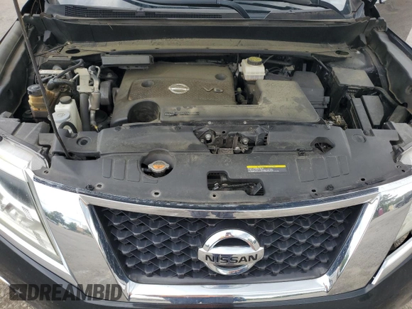 2015 Nissan Pathfinder Platinum with VIN 5N1AR2MN9FC684030, listed as a Copart auction lot 59079065 with 118,352 mi miles and Salvage title. Bid and sale history available at DreamBid. Image 12.