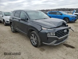 2021 Hyundai Santa Fe SE with VIN 5NMS1DAJ3MH369641, listed as a Copart auction lot 44532195 with 99,463 mi miles and Salvage Title. Bid and sale history available at carsss.com. Image 4.