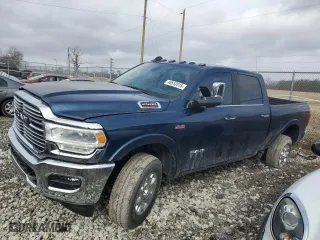 2022 Ram 2500 Laramie with VIN 3C6UR5FJ4NG318444, listed as a Copart auction lot 46612015 with 33,031 mi miles and Salvage Title. Bid and sale history available at carsss.com. Image 1.