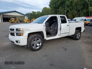 2015 Chevrolet Silverado 1500 LT with VIN 1GCVKREC4FZ426592, listed as a Copart auction lot 72136034 with 101,366 mi miles and Salvage Title. Bid and sale history available at carsss.com. Image 1.