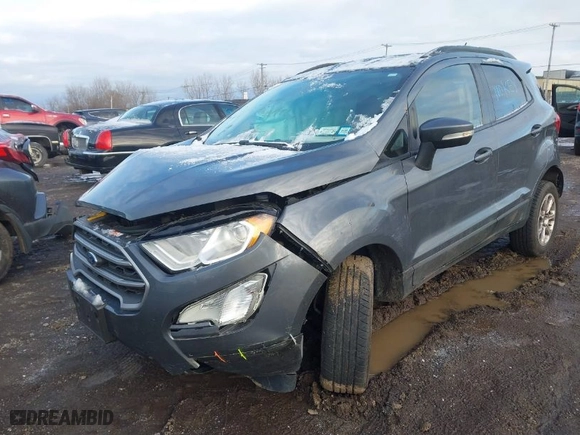 2019 Ford EcoSport SE with VIN MAJ6S3GL1KC250540, listed as a IAAI auction lot 41118410 with 70,915 mi miles. Bid and sale history available at carsss.com. Image 2.