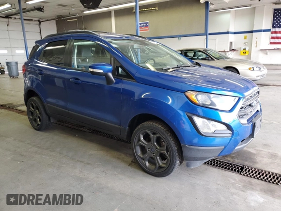 2018 Ford EcoSport SES z VIN MAJ6P1CL2JC180931, wystawiony jako Copart lot #50759545 z przebiegiem 47 068 mil mil oraz Szkoda całkowita • Salvage title. Historia ofert i sprzedaży dostępna na DreamBid. Obrazek 4.