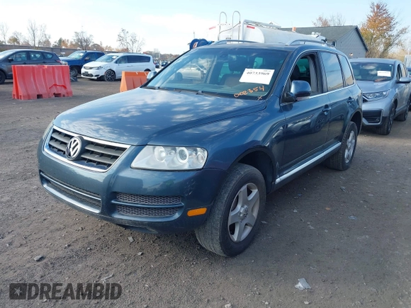 2007 Volkswagen Touareg V6 z VIN WVGZE77LX7D002354, wystawiony jako IAAI lot #40733969 z przebiegiem 106 526 mil mil oraz . Historia ofert i sprzedaży dostępna na DreamBid. Obrazek 2.