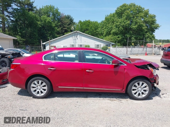 2012 Buick LaCrosse Leather with VIN 1G4GC5ER8CF323591, listed as a IAAI auction lot 42411348 with 79,144 mi miles and . Bid and sale history available at DreamBid. Image 14.