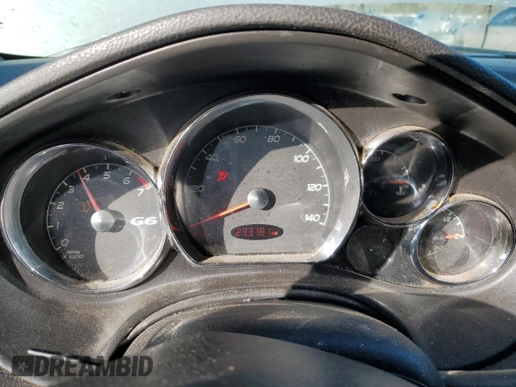 2008 Pontiac G6 GT with VIN 1G2ZH57NX84108908, listed as a Copart auction lot 50338345 with 233,181 mi miles and Salvage Title. Bid and sale history available at carsss.com. Image 9.