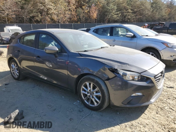 2014 Mazda 3 i Grand Touring with VIN JM1BM1M7XE1106032, listed as a Copart auction lot 78526344 with 220,179 mi miles and Salvage Title. Bid and sale history available at DreamBid. Image 4.