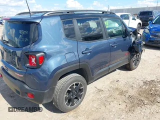 2023 Jeep Renegade Trailhawk with VIN ZACNJDC19PPP70231, listed as a IAAI auction lot 42236217 with 30,880 mi miles and . Bid and sale history available at DreamBid. Image 4.