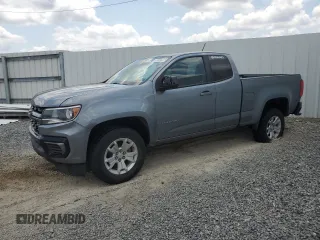 2022 Chevrolet Colorado 2WD LT z VIN 1GCHSCEA7N1155937, wystawiony jako Copart lot #56597845 z przebiegiem Nie podano mil oraz Czysty tytuł • Clean title. Historia ofert i sprzedaży dostępna na DreamBid. Obrazek 1.