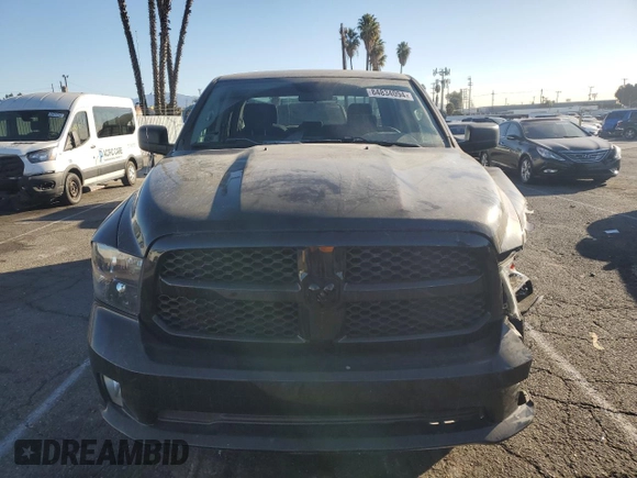 2018 Ram 1500 Tradesman with VIN 1C6RR6KT6JS292760, listed as a Copart auction lot 84834094 with 80,143 mi miles and Salvage title. Bid and sale history available at DreamBid. Image 5.