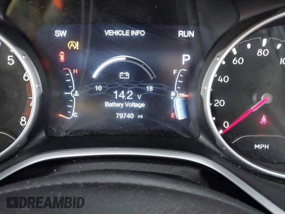 2019 Jeep Compass Limited z VIN 3C4NJDCBXKT747585, wystawiony jako IAAI lot #42209573 z przebiegiem 79 740 mil mil oraz . Historia ofert i sprzedaży dostępna na DreamBid. Obrazek 15.