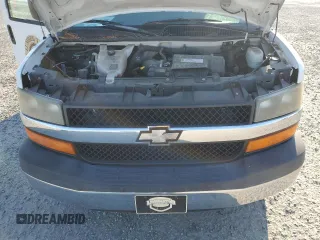 2008 Chevrolet Express Passenger with VIN 1GAHG39K581163150, listed as a Copart auction lot 83560444 with 103,807 mi miles and Salvage title. Bid and sale history available at DreamBid. Image 12.