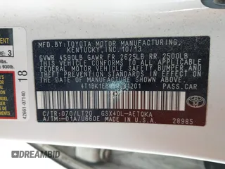 2014 Toyota Avalon Limited with VIN 4T1BK1EB8EU081201, listed as a IAAI auction lot 41624523 with 196,217 mi miles. Bid and sale history available at carsss.com. Image 9.