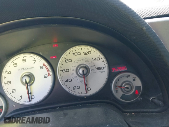 2003 Acura RSX Type S with VIN JH4DC53033C018799, listed as a IAAI auction lot 41699479 with 352,886 mi miles. Bid and sale history available at carsss.com. Image 7.