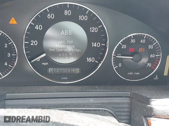 2007 Mercedes-Benz E 350 z VIN WDBUF56X17B147734, wystawiony jako IAAI lot #42453861 z przebiegiem 167 326 mil mil oraz . Historia ofert i sprzedaży dostępna na DreamBid. Obrazek 7.