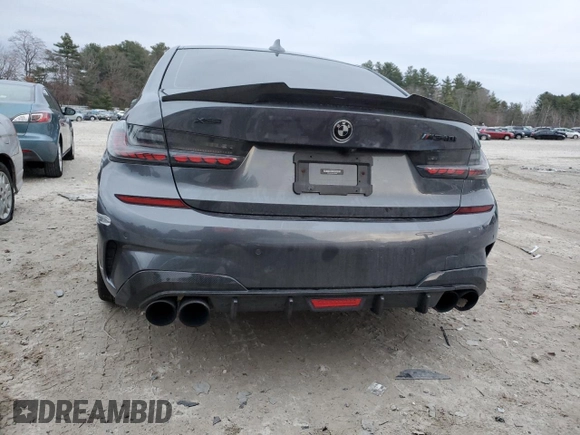 2020 BMW 3 Series M340i xDrive with VIN WBA5U9C04LFJ82455, listed as a Copart auction lot 70134262 with 38,736 mi miles and . Bid and sale history available at DreamBid. Image 6.