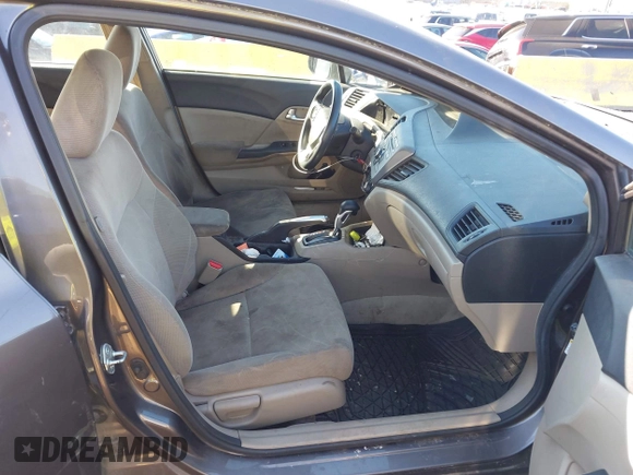 2012 Honda Civic EX with VIN 19XFB2F8XCE035220, listed as a IAAI auction lot 41993569 with 199,672 mi miles and . Bid and sale history available at DreamBid. Image 5.