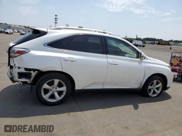 2011 Lexus RX 350 with VIN JTJBK1BA6B2013709, listed as a Copart auction lot 58414113 with 165,689 mi miles and Salvage Title. Bid and sale history available at DreamBid. Image 3.