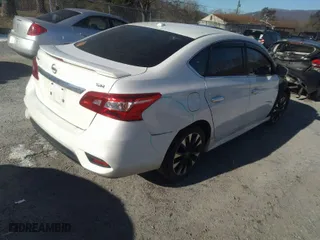 2018 Nissan Sentra SV with VIN 3N1AB7AP7JY209166, listed as a IAAI auction lot 41348954 with 150,060 mi miles. Bid and sale history available at carsss.com. Image 4.