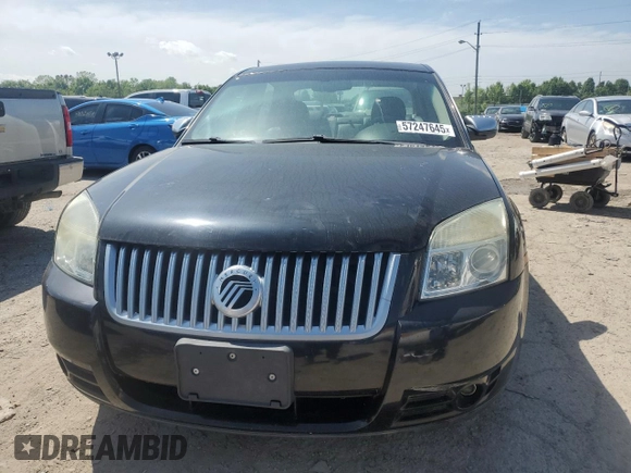 2008 Mercury Sable Premier с VIN 1MEHM42WX8G607167, выставлен на аукционе Copart как лот 57247645 с пробегом 140 121 миль миль и Чистый • Clean title. История ставок и продаж доступна на DreamBid. Изображение 5.