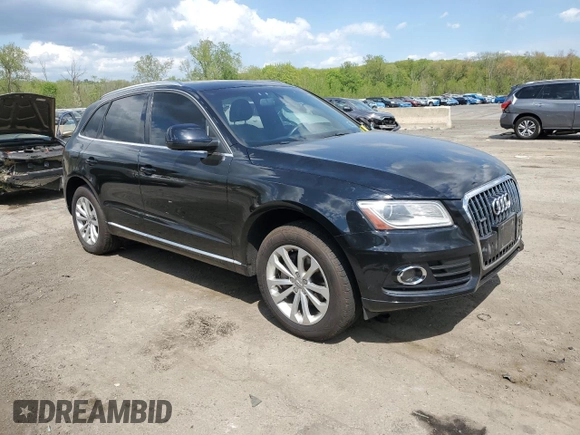 2014 Audi Q5 Premium with VIN WA1CFAFP0EA041083, listed as a Copart auction lot 55646555 with 143,333 mi miles and Clean title. Bid and sale history available at DreamBid. Image 4.