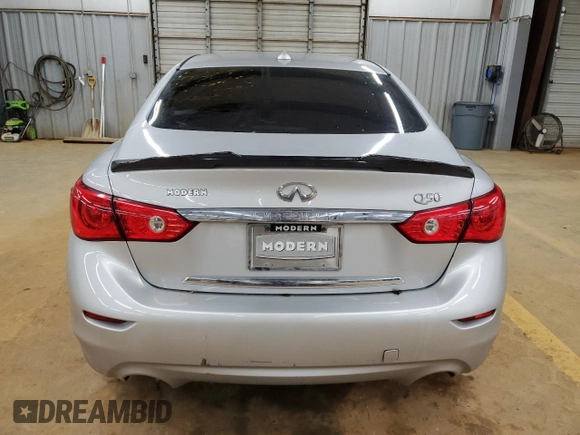 2016 Infiniti Q50 Premium с VIN JN1EV7AP6GM301017, выставлен на аукционе Copart как лот 52500845 с пробегом 156 842 миль миль и Списание • Salvage title. История ставок и продаж доступна на DreamBid. Изображение 6.
