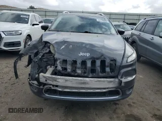 2017 Jeep Cherokee Limited with VIN 1C4PJMDBXHW537028, listed as a Copart auction lot 43150265 with 150,946 mi miles and Salvage Title. Bid and sale history available at carsss.com. Image 5.