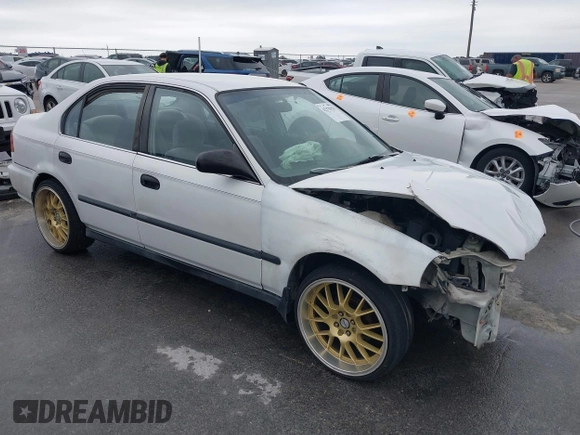 1997 Honda Civic LX z VIN 2HGEJ6676VH534795, wystawiony jako IAAI lot #42170378 z przebiegiem 228 033 mil mil oraz . Historia ofert i sprzedaży dostępna na DreamBid. Obrazek 1.