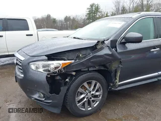 2014 Infiniti QX60 with VIN 5N1AL0MM8EC535569, listed as a IAAI auction lot 41961794 with 126,094 mi miles and . Bid and sale history available at DreamBid. Image 6.