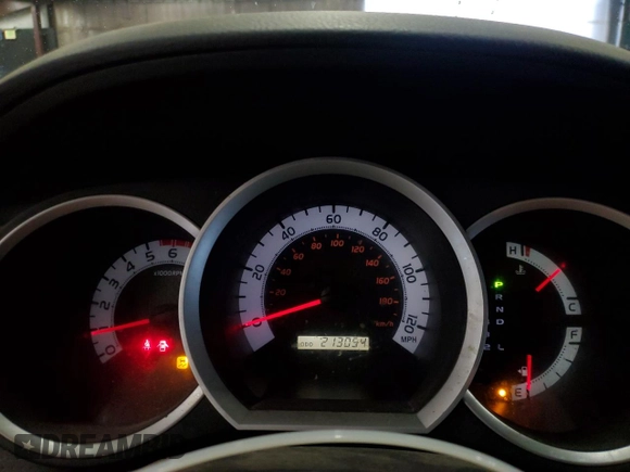 2013 Toyota Tacoma with VIN 3TMLU4ENXDM129430, listed as a Copart auction lot 55740185 with 213,054 mi miles and Clean Title. Bid and sale history available at DreamBid. Image 9.