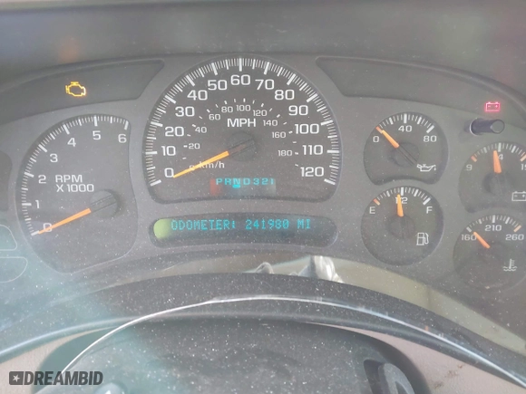 2003 Chevrolet Tahoe LT with VIN 1GNEC13Z63R182212, listed as a IAAI auction lot 41399286 with 241,980 mi miles. Bid and sale history available at carsss.com. Image 15.