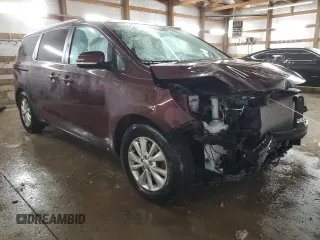 2016 Kia Sedona LX with VIN KNDMB5C14G6099412, listed as a Copart auction lot 43959415 with 157,262 mi miles and Salvage Title. Bid and sale history available at DreamBid. Image 4.