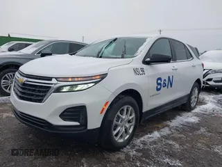 2024 Chevrolet Equinox LS with VIN 3GNAX5EG0RL287768, listed as a IAAI auction lot 41622472 with 13,697 mi miles. Bid and sale history available at carsss.com. Image 21.