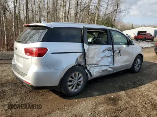 2019 Kia Sedona EX with VIN KNDMB5C10K6459218, listed as a Copart auction lot 53907475 with 148,491 mi miles and Clean Title. Bid and sale history available at carsss.com. Image 3.