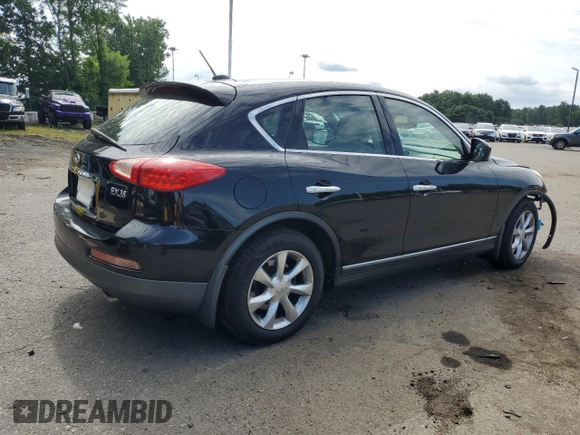 2010 Infiniti EX Journey with VIN JN1AJ0HR2AM753501, listed as a Copart auction lot 64019045 with 169,196 mi miles and Salvage title. Bid and sale history available at DreamBid. Image 3.