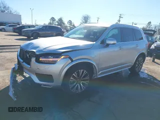 2020 Volvo XC90 Momentum with VIN YV4102PK5L1544268, listed as a IAAI auction lot 41323921 with 55,474 mi miles. Bid and sale history available at carsss.com. Image 17.