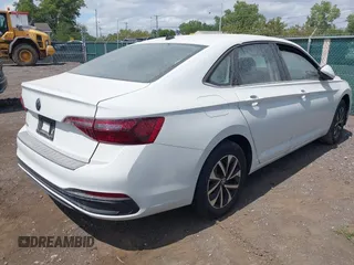2023 Volkswagen Jetta S with VIN 3VW4M7BU9PM036109, listed as a IAAI auction lot 40129247 with 18,547 mi miles and . Bid and sale history available at DreamBid. Image 4.